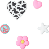 Crocs|Girly Icon 5 Pack Jibbitz™ charms
