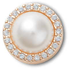 Crocs|Pearl with Diamonds Jibbitz™ charms
