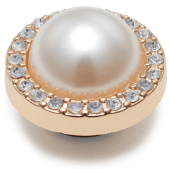 Crocs|Pearl with Diamonds Jibbitz™ charms