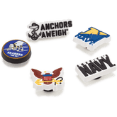 Crocs|Armed Forces US Navy 5Pck Jibbitz Shoe Charm