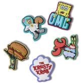 Crocs|SpongeBob 5 Pack Jibbitz™ charms