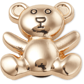 Crocs|Gold Teddy Bear Jibbitz Shoe Charm