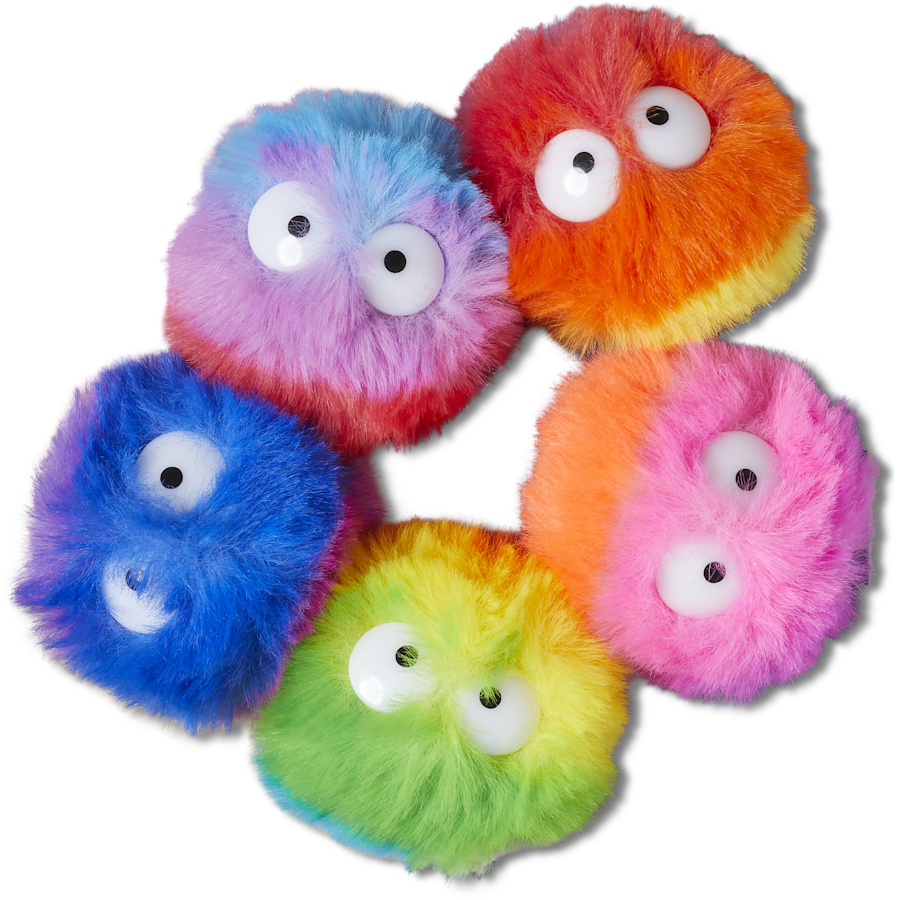 Crocs|FuzzyPuffCharacters5Pack Jibbitz Shoe Charm