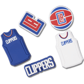 Crocs|NBA Los Angeles Clippers 5 Pack Jibbitz™ charms