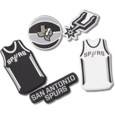 Crocs|NBA San Antonio Spurs 5 Pack Jibbitz™ charms