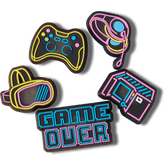 Crocs|Lights Up Neon Gamer 5 Pack Jibbitz™ charms