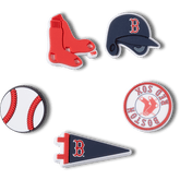 Crocs|MLB Boston Red Sox 5pck Jibbitz™ charms