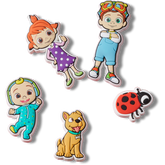 Crocs|Cocomelon 5 Pack Jibbitz™ charms