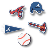 Crocs|MLB Atlanta Braves 5 Pack Jibbitz™ charms