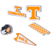 Crocs|University of Tennessee 5 Pack Jibbitz™ charms