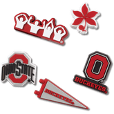 Crocs|Ohio State University 5 Pack Jibbitz™ charms