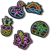 Crocs|Lights Up Neon 5 Pack Jibbitz™ charms