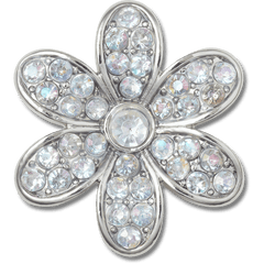 Crocs|Silver Mnchrm Daisy 1 Jibbitz™ charms