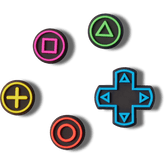 Crocs|Game Controller 5 Pack Jibbitz™ charms