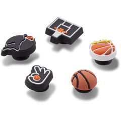 Crocs|Basketball Team 5 Pack Jibbitz™ charms