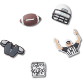 Crocs|Football Team 5 Pack Jibbitz™ charms