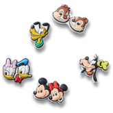Crocs|Mickey and Friends PVC 5 Pack Jibbitz™ charms