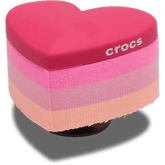Crocs|Stacked Pink Heart Jibbitz™ charms