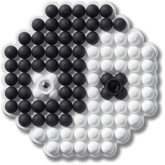 Crocs|Beaded Ying and Yang Jibbitz™ charms