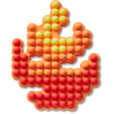 Crocs|Beaded Flame Jibbitz™ charms