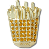 Crocs|Gold French Fries Jibbitz™ charms