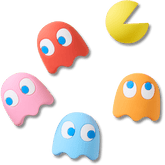 Crocs|Pacman II 5 Pack Jibbitz™ charms