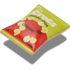 Crocs|Yellow Red Chip Bag Jibbitz™ charms