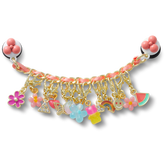 Crocs|Pink Adjustable Charm Chain Jibbitz™ charms