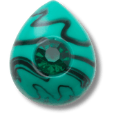 Crocs|Emerald May Birthstone Collection Jibbitz™ charms