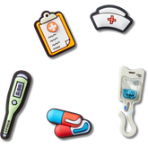 Crocs|Healthcare 5 Pack Jibbitz™ charms