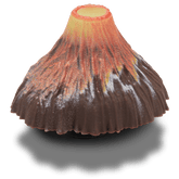 Crocs|Volcano Eruption Jibbitz™ charms