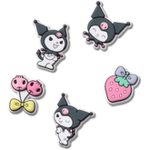 Crocs|Sanrio Kuromi 5 Pack Jibbitz™ charms