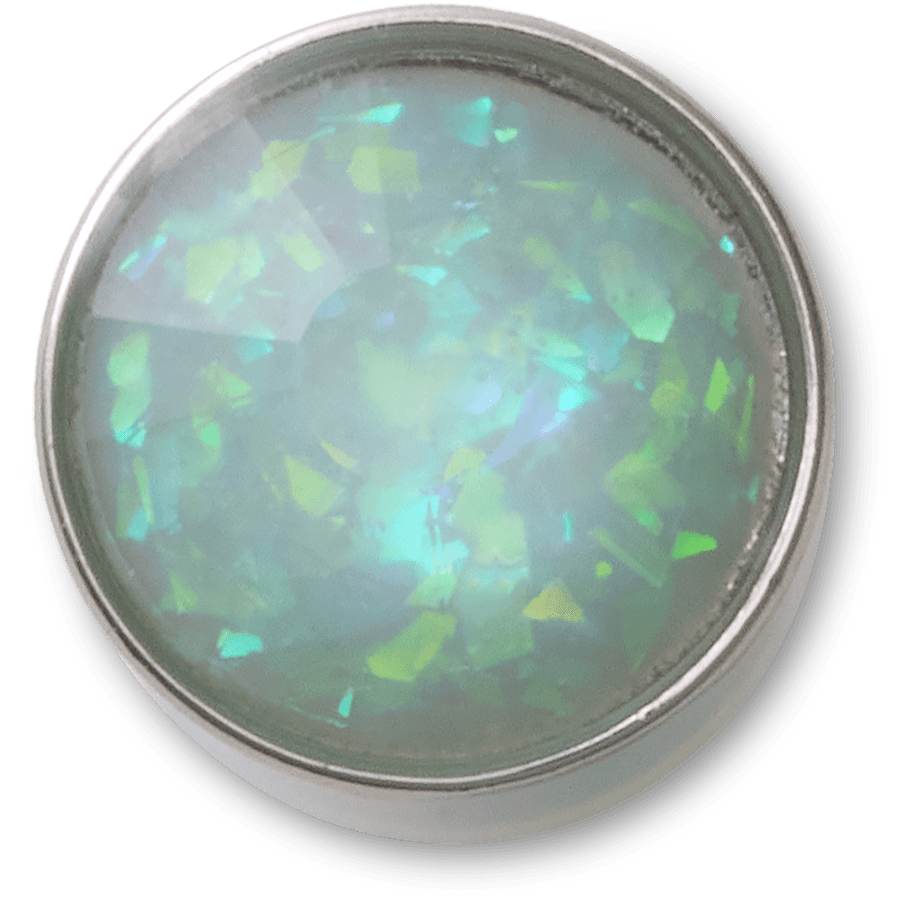 Crocs|Opal Circle Gem Jibbitz™ charms