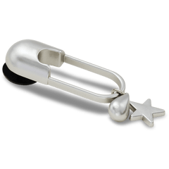 Crocs|Silver Meta Safety Pin Jibbitz™ charms