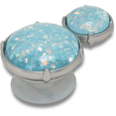 Crocs|Opalescent Meta Double Gem Jibbitz™ charms