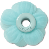 Crocs|Blue Chiffon Grommet Jibbitz™ charms
