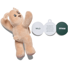 Crocs|Huggitz Brown Puppy Jibbitz Shoe Charm