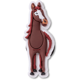 Crocs|Brown Horse Jibbitz™ charms