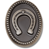 Crocs|Silver Horseshoe Jibbitz™ charms