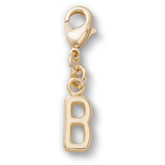 Crocs|Gold Letter B Charm Jibbitz™ charms