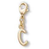 Crocs|Gold Letter C Charm Jibbitz™ charms