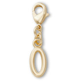 Crocs|Gold Letter O Charm Jibbitz™ charms