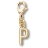 Crocs|Gold Letter P Charm Jibbitz™ charms