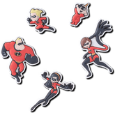 Crocs|Pixar Incredibles 5 Pack Jibbitz charm