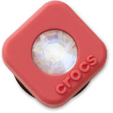 Crocs|Red Square PVC SMT Gem Jibbitz™ charms