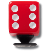 Crocs|Red Dice Jibbitz™ charms