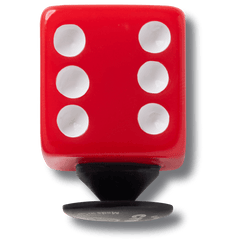 Crocs|Red Dice Jibbitz™ charms