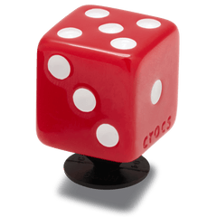 Crocs|Red Dice Jibbitz™ charms