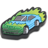 Crocs|Lights Up Fire Race Car Jibbitz™ charms