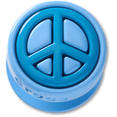 Crocs|Blue Peace Sign Icon Jibbitz™ charms